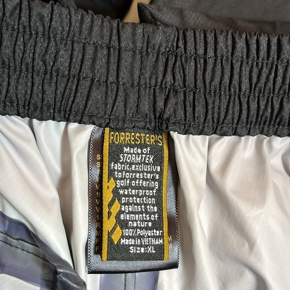 Forrester’s Golf Black Rain Pant